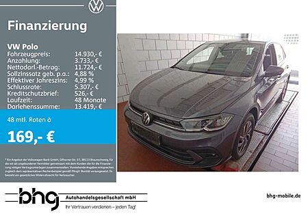 VW Polo Volkswagen 1,0 Fresh LED AppConnect Parkpaket Front-La