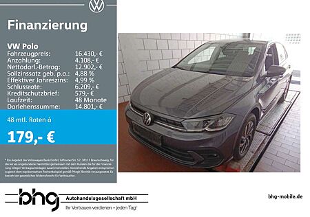 VW Polo Volkswagen 1,0 Fresh LED AppConnect Parkpaket Front-La