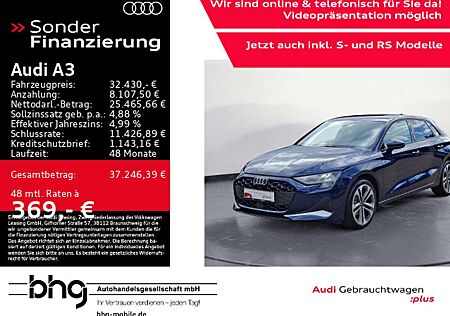 Audi A3 35 TFSI Sportback advanced