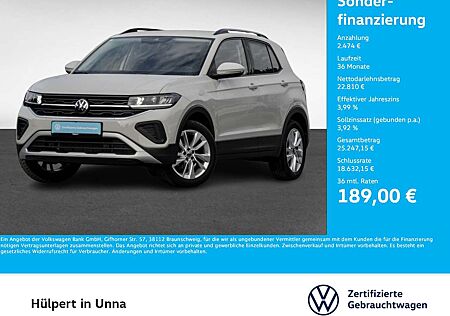 VW T-Cross gebraucht kaufen VW T-Cross Volkswagen 1.5 LIFE CAM ACC LM17 CARPLAY SITZHEIZUNG
