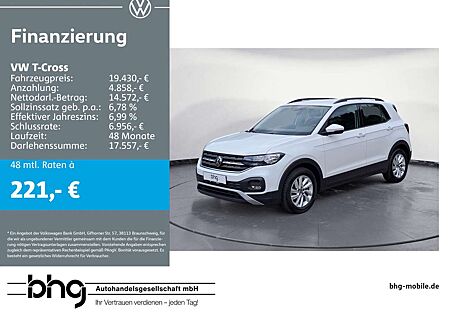 VW T-Cross Volkswagen 1.0 TSI OPF DSG Life Kamera