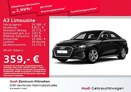 Audi A3 35 TFSI S tronic S line HuD/Virtual