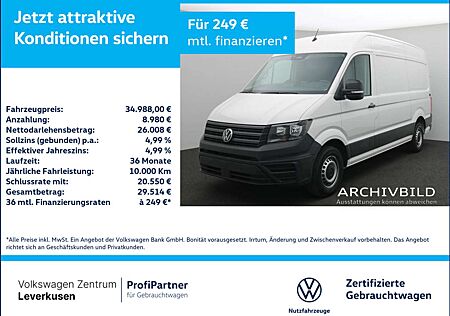 VW Crafter Volkswagen Kasten MR L2H2 VIRT CARPLAY KAM SHZ P