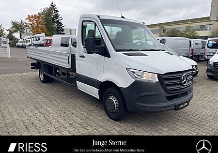 Mercedes-Benz Sprinter gebraucht kaufen Mercedes-Benz Sprinter 514 CDI Pritsche RS4325/MBUX/AHK/DAB/3-SITZER