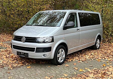 VW T5 Caravelle Volkswagen lang DSG PDC Klima Navi MFL GRA BC ALU 8-Fach