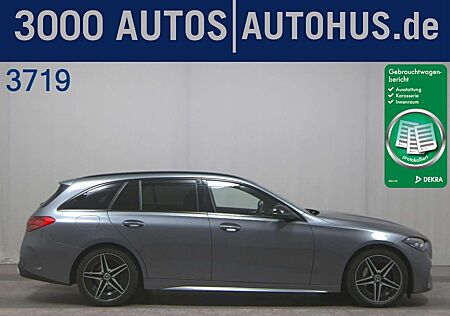 Mercedes-Benz C 220 T d AMG-Line Night Navi LED Pano AHK RfK