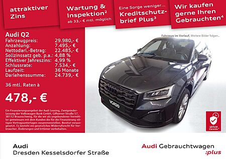 Audi Q2 Advanced 35 TDI quattro S tronic LED DAB Sitz