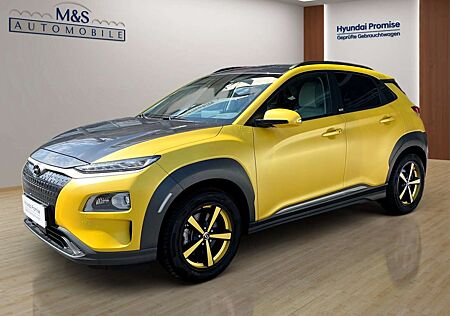 Hyundai Kona EV Prime*BVB EDITION*GELB FOLIERT*LEDER*