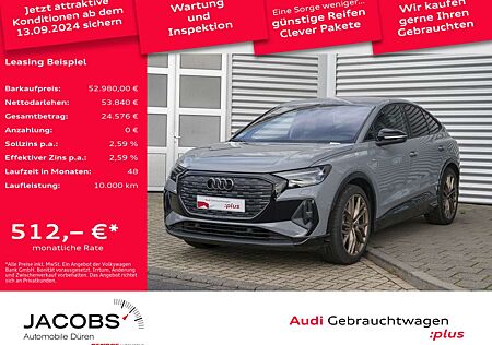 Audi Q4 e-tron Sportback 45 S line Edition/Black+/Mat