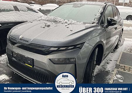 Skoda Enyaq 85x Sportline, AHK, Navi, Matrix, Side, Winter, 20