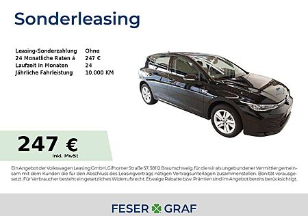 VW Golf Volkswagen VIII LIFE 1.5 eTSI 85kW DSG GJR HUD Gara.5J
