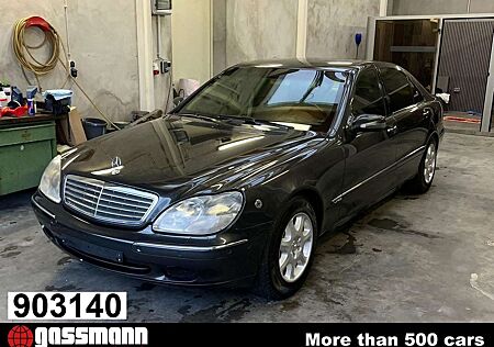 Mercedes-Benz S 600 W220 Guard B7 Werks Panzer Armored