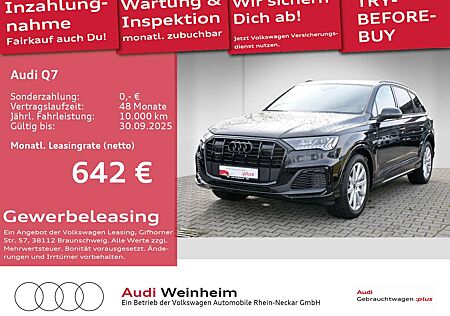 Audi Q7 55 V6 TFSI quattro S-line Black-Paket Matrix-