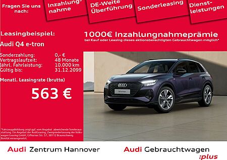 Audi Q4 e-tron 40 AHK Navi 20-Zoll Leder Sportsitze