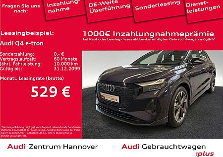 Audi Q4 e-tron 40 AHK Navi 20-Zoll Leder Sportsitze