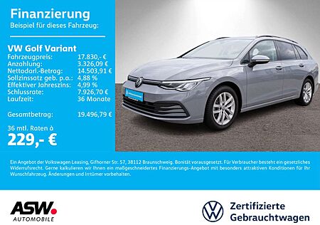 VW Golf Variant Volkswagen Life 1.0TSI DSG LED Nav RFK ACC AHK