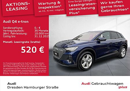 Audi Q4 e-tron 45 quattro Matrix Pano Wärmepumpe AHZV