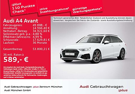 Audi A4 45 TFSI qu. S tronic S line Pano/StdHzg