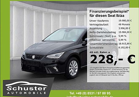 Seat Ibiza Style 1.0TSI*Voll-LED ACC Navi R-Kam SHZ