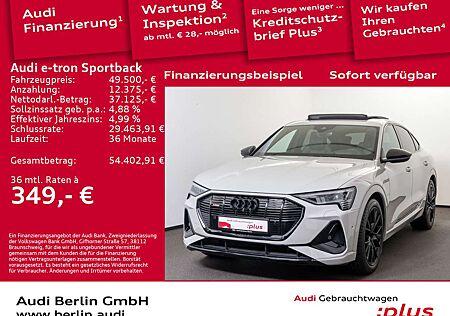 Audi e-tron S line 55 qu. 360°K HUD NACHTS