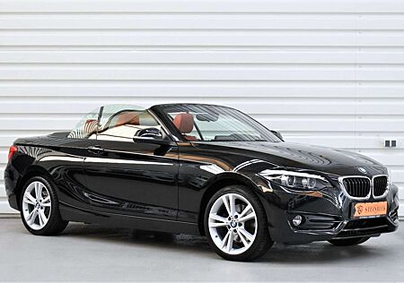 BMW 220 i Cabrio Sport Line+Automatik+Navi+44.300KM