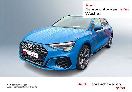 Audi A3 40 TFSI e S line Navi Matrix 18" Op