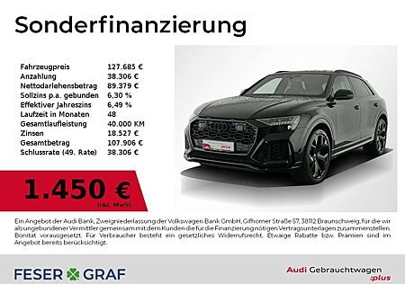 Audi RS Q8 Keramik,Pano,Standhzg,Sitzbel,B&OAdv,AHK Nachtrada