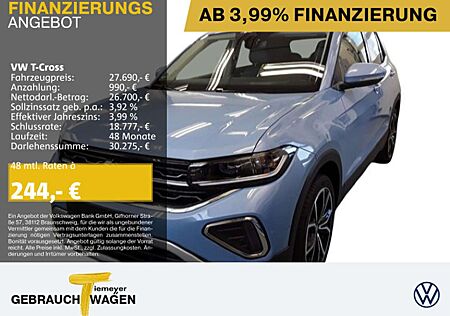 VW T-Cross Volkswagen 1.5 TSI DSG STYLE LED VIRTUAL beats LM18