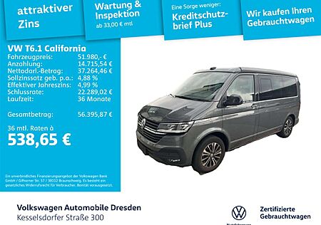 VW T6 Volkswagen .1 California Beach 2.0 TDI DSG ACC Kamera LED