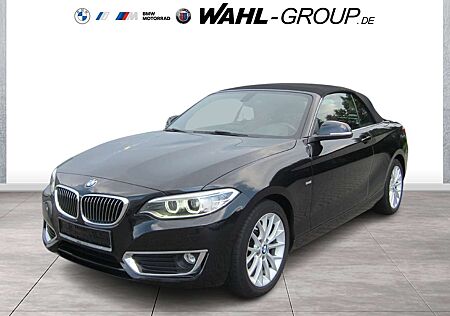 BMW 218 i CABRIO LUXURY LINE NAVI BUSINESS XENON HIFI