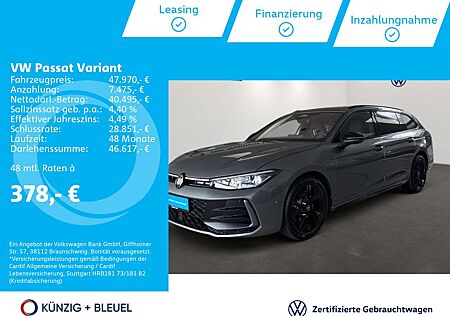 VW Passat Variant Volkswagen R-Line 2,0 TDI 193PS DSG*4 M*Nav*