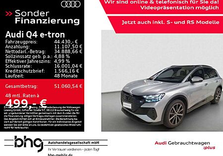 Audi Q4 e-tron 35 S-Line Matrix AHK Wärmepumpe Sonos