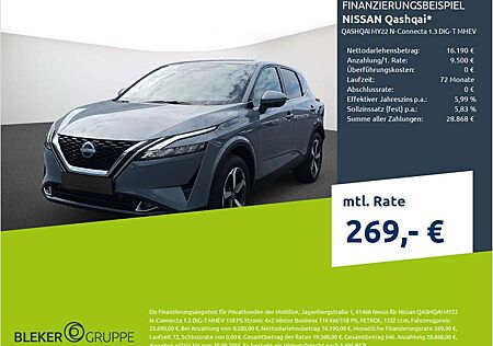 Nissan Qashqai gebraucht kaufen Nissan Qashqai MY22 N-Connecta 1.3 DIG-T MHEV 158 PS Xtro