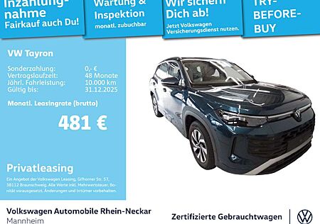 VW Tayron Volkswagen 1.5 eTSI Life DSG GAR 2030 App-Connect AH