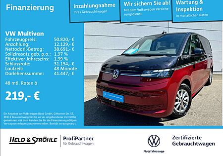 VW T7 Multivan Volkswagen Life 2.0 TDI DSG AHK NAV-PRO LEDER HUD