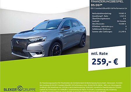 DS Automobiles DS7 Crossback DS 7 Crossback BlueHDi 130 Performance Line+
