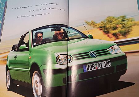 VW Golf Cabriolet Volkswagen Golf IV - Sonderedition "25 Jahre Golf"