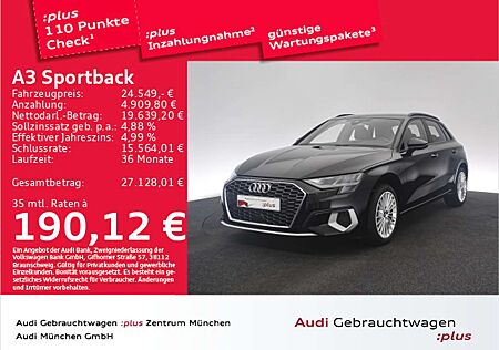 Audi A3 30 TFSI advanced Navi+/Virtual+
