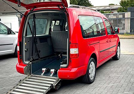VW Caddy Volkswagen Maxi 'Behindertengerecht-Rampe'5-Sitzer'