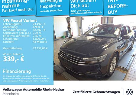 VW Passat Variant Volkswagen 2.0 TDI Buissness DSG Navi Kamera