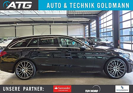 Mercedes-Benz C 300 T AMG LINE LEDER SITZ+STDHZ AHK CAM 19´ALU