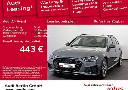 Audi A4 S line 30 TDI S tr. AHK RFK LED PANO