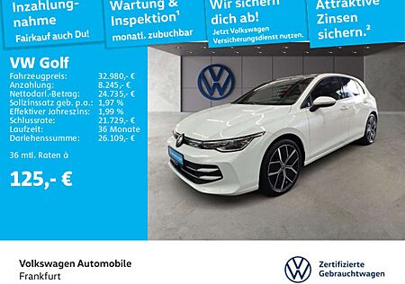 VW Golf Volkswagen VIII 1.5 eTSI DSG Style Navi IQ.Light DAB+
