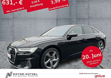 Audi A6 40 TDI QU S-LINE MATRIX+HuD+TV+360°