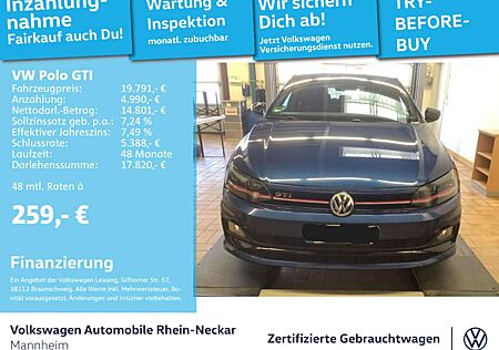 VW Polo GTI Volkswagen 2.0 TSI DSG Navi LED PDC ACC uvm