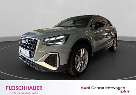 Audi Q2 35 TFSI S line DSG+MATRIX+DC+AHK+CARPLAY+LEDER+SHZ