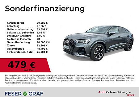 Audi Q3 gebraucht kaufen Audi Q3 Sportback S line 35 TFSI S tronic LED/Navi+/SHZ/Ka