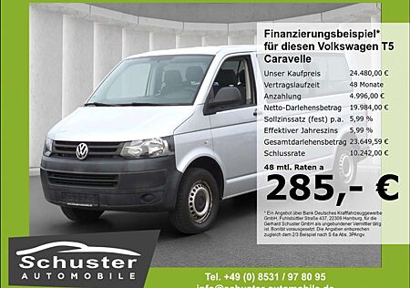 VW T5 Caravelle Volkswagen LR Trendline 9-Sitzer 2.0TDI*Klima