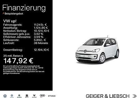 VW Up Volkswagen ! 1.0 move !*KAMERA*NAVI*PDC*SHZ*KLIMA