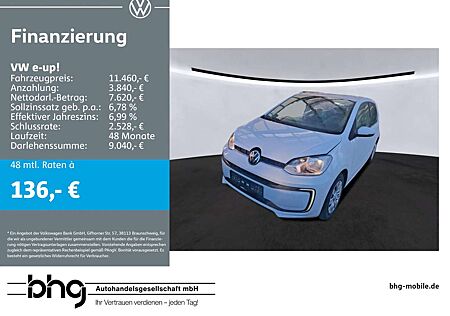 VW e-up! Volkswagen e-up! *BATTERIEZERTIFIKAT* *CCS*SITZHEIZUNG*REGE